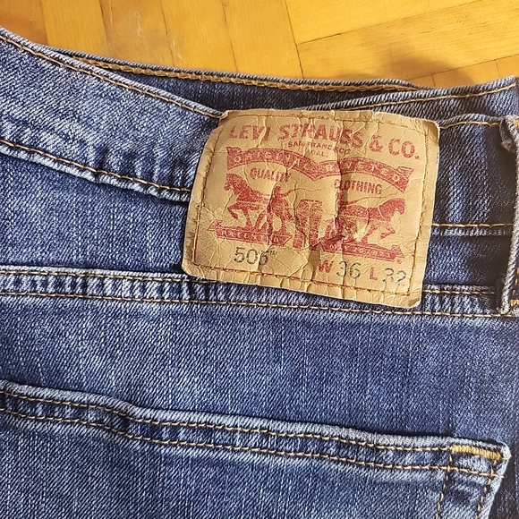 Levi's 505 36X32 Blue Men - Picture 4 of 6